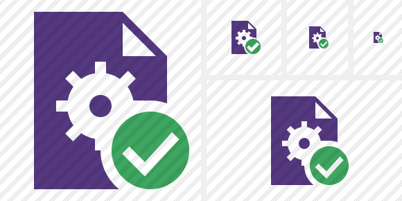 File Settings Ok Symbol