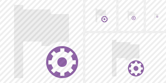 Flag Light Settings Icon Flag Light Settings Icon