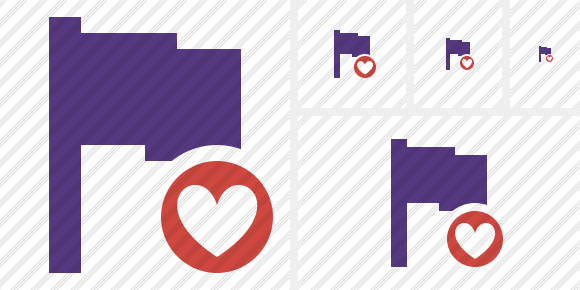 Icona Flag Purple Preferiti Icona Flag Purple Preferiti