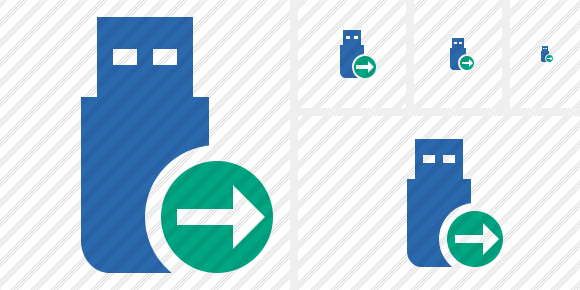 Flash Drive Next Icon Flash Drive Next Icon