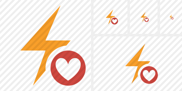 Flash Favorites Icon Flash Favorites Icon