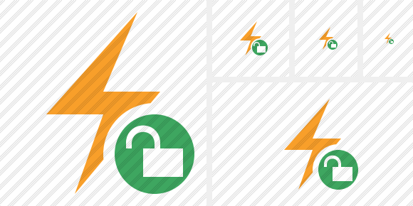 Flash Unlock Icon Flash Unlock Icon