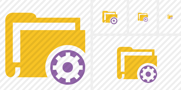 Folder Documents Settings Symbol