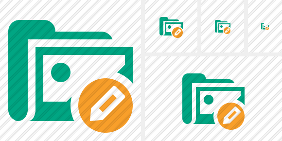 Folder Gallery Edit Icon Folder Gallery Edit Icon