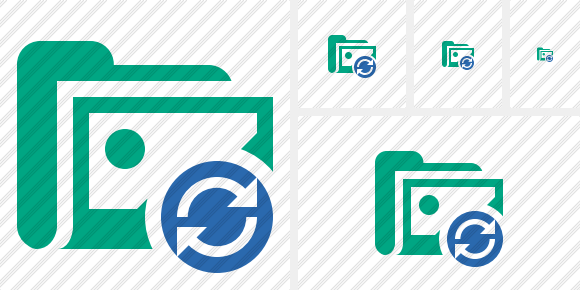 Folder Gallery Refresh Icon Folder Gallery Refresh Icon