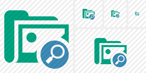 Folder Gallery Search Icon Folder Gallery Search Icon