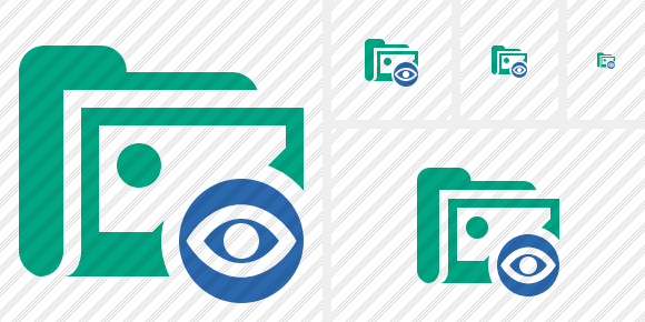 Folder Gallery View Icon Folder Gallery View Icon