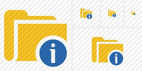 Folder Information Icon Folder Information Icon