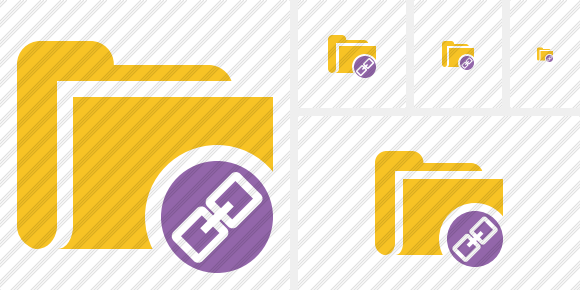 Folder Link Icon Folder Link Icon