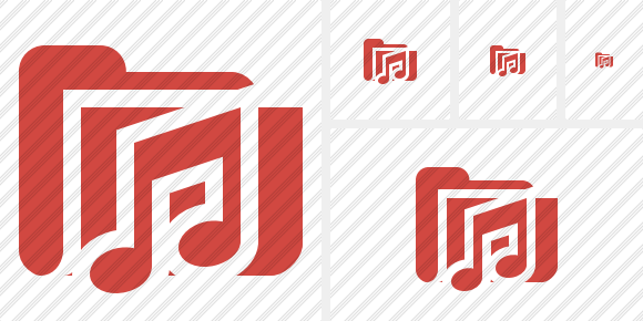 Folder Music Icon