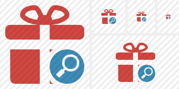 Gift Search Symbol