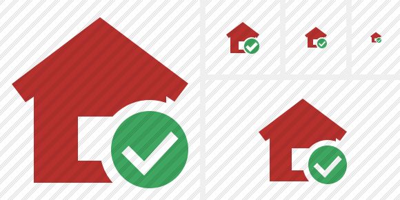 Home Ok Icon Home Ok Icon