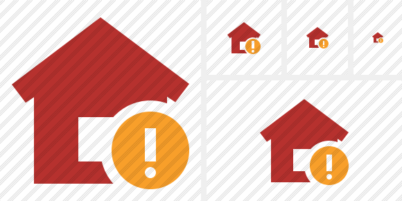 Home Warning Icon Home Warning Icon