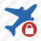 Airplane 2 Lock Icon