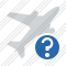 Airplane Help Icon