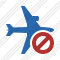 Airplane Horizontal 2 Block Icon