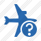 Airplane Horizontal 2 Help Icon