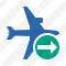 Airplane Horizontal 2 Next Icon