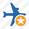 Icone Airplane Horizontal 2 Star