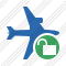 Airplane Horizontal 2 Unlock Icon