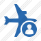 Airplane Horizontal 2 User Icon