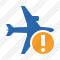 Airplane Horizontal 2 Warning Icon