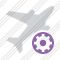 Airplane Settings Icon