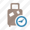 Baggage Clock Icon