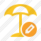 Beach Umbrella Edit Icon