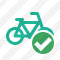 Bicycle Ok Icon