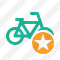 Bicycle Star Icon