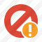 Block Warning Icon