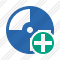 Bluray Disc Add Icon