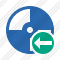 Bluray Disc Previous Icon