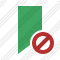 Bookmark Green Block Icon