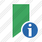 Bookmark Green Information Icon