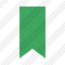 Bookmark Green Icon