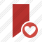 Bookmark Red Favorites Icon