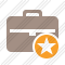 Briefcase Star Icon