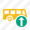 Bus Upload Icon