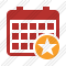 Calendar Star Icon