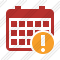 Calendar Warning Icon