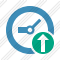 Clock Upload Icon