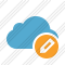 Cloud Blue Edit Icon