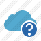 Cloud Blue Help Icon