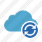 Cloud Blue Refresh Icon