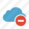 Cloud Blue Stop Icon