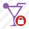 Cocktail Lock Icon