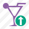 Cocktail Upload Icon