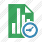 Document Chart Clock Icon